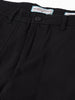 Men's Black Relaxed Fit Solid Utility Cargo