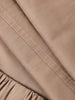 Men's Khaki Regular Fit Solid Utility Cargo