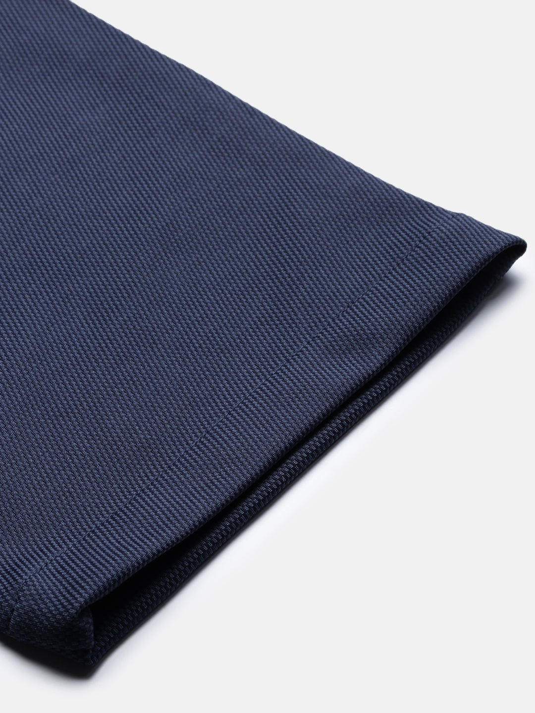 Men's English Blue Relaxed Fit Solid Casual Joggers