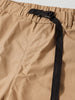 Men's Khaki Relaxed Fit Textured Utility Cargo