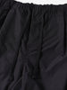 Men's Black Baggy Fit Textured Utility Joggers