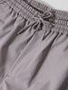 Men's Grey Baggy Fit Textured Utility Cargo