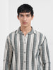 Men's Green Slim Fit Resort Wear Checkered Shirt