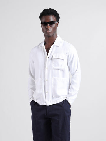 Men's Multicolor Regular Fit Textured Textured Shirt
