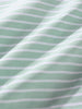 Men's Green Slim Fit Striped Striped Shirt