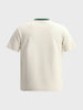 Men's White Regular Fit Printed Casual T-Shirt