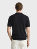 Men's Black Slim Fit Solid Casual T-Shirt