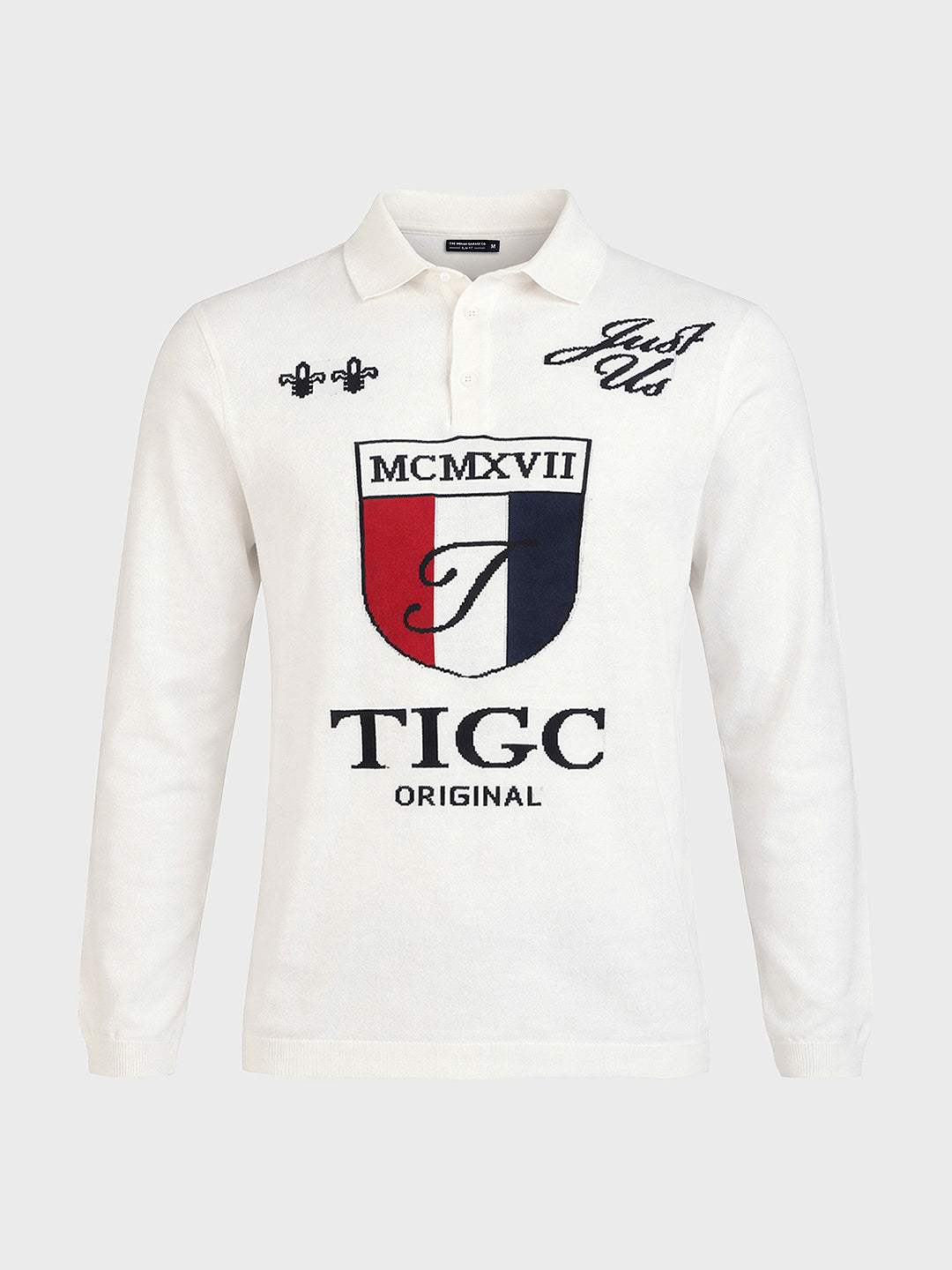 Men's White Slim Fit Graphic Printed Casual T-Shirt