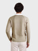 Men's Beige Slim Fit Solid Casual Polo T-Shirt