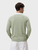Men's Green Slim Fit Solid Casual Polos T-Shirt
