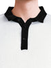 Men's White Slim Fit Solid Casual Polos T-Shirt