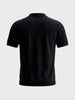 Men's Black Slim Fit Solid Casual T-Shirt