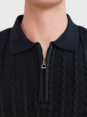 Men's Black Slim Fit Solid Casual T-Shirt