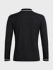 Men's Black Slim Fit Solid Casual T-Shirt