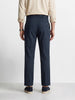 Men's Grey Regular Fit Solid Casual Trousers