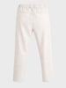 Men's Beige Relaxed Fit Solid Casual Trousers