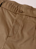 Men's Brown Relaxed Fit Solid Casual Trousers