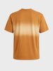 Men's Brown Oversized Fit Graphic Printed Casual T-Shirt