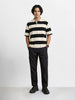 Men's Black Relaxed Fit Solid Utility Joggers