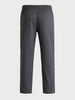 Men's Grey Relaxed Fit Solid Utility Joggers