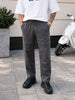 Men's Grey Relaxed Fit Solid Utility Joggers