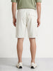 Men's White Relaxed Fit Solid Utility Shorts