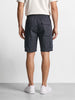 Men's Grey Relaxed Fit Solid Utility Shorts