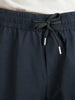 Men's Black Loose Fit Solid Utility Cargo