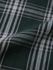 Men's Green Slim Fit Checkered Casual Shirt
