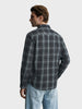 Men's Green Slim Fit Checkered Casual Shirt