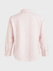 Men's Pink Super Relaxed Fit Vertical Stripes Casual Shirt