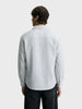 Men's Grey Super Relaxed Fit Vertical Stripes Casual Shirt