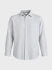 Men's Grey Super Relaxed Fit Vertical Stripes Casual Shirt