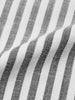 Men's Black Super Relaxed Fit Vertical Stripes Casual Shirt
