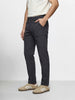 Men's Grey Slim Fit Solid Utility Cargo