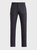 Men's Grey Slim Fit Solid Utility Cargo