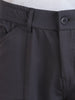 Men's Grey Slim Fit Solid Utility Cargo