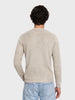 Men's Beige Slim Fit Casual T-Shirt