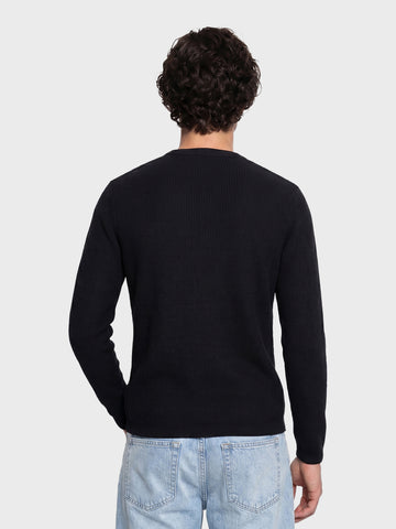 Men's Black Slim Fit Casual T-Shirt