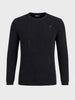 Men's Black Slim Fit Casual T-Shirt