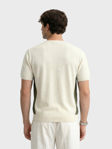 Men's Green Oversized Fit Graphic Printed Casual T-Shirt
