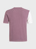 Men's Purple Slim Fit Solid Casual T-Shirt