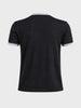 Men's Black Slim Fit Solid Casual T-Shirt