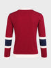 Men's Red Slim Fit Graphic Printed Casual T-Shirt