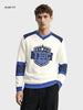 Men's Blue Slim Fit Graphic Printed Casual T-Shirt