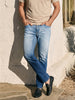 Men's Grey Relaxed Fit Solid Casual Jeans