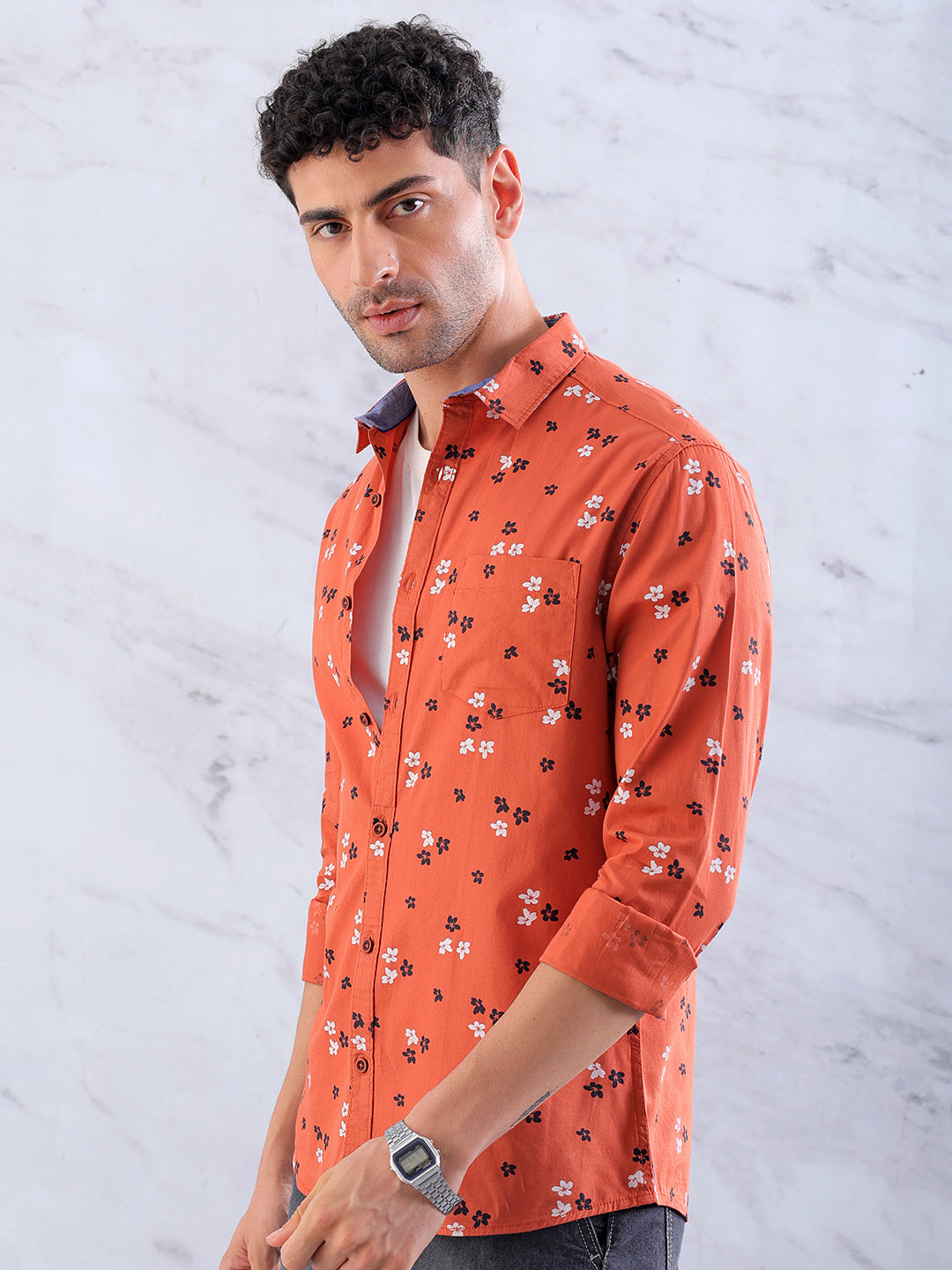 Men's Floral Shirt