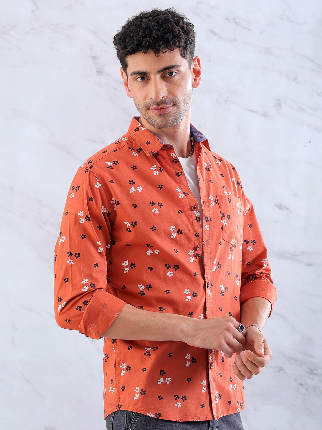 Men's Floral Shirt