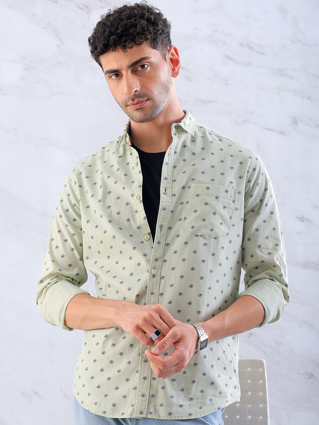 Men's Printed Shirt