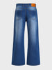 Men's Blue  Bootcut Fit Solid Casual Jeans